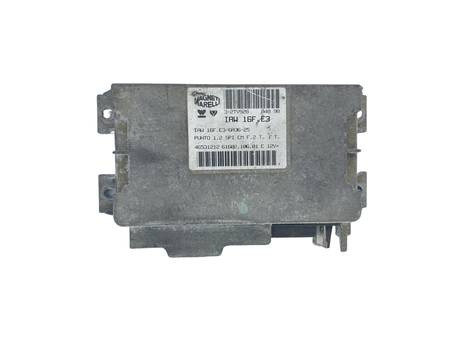 Control Unit Fiat 46531212 IAW16F.E3 61602.106.01 Magneti Marelli 55600 main product photo