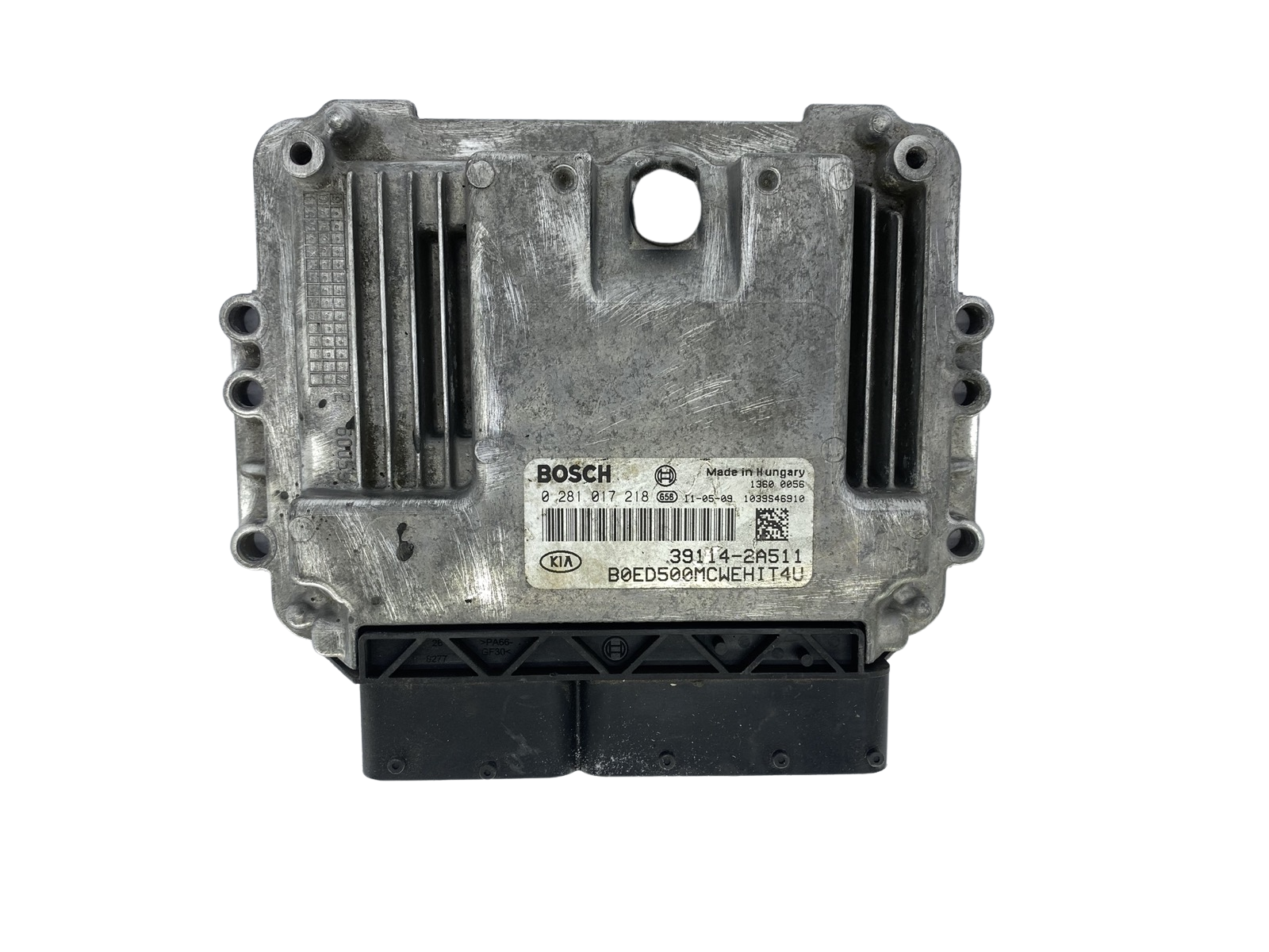 ECU Engine Control Unit 39114-2A511 0281017218 Kia Bosch 49887 main product photo
