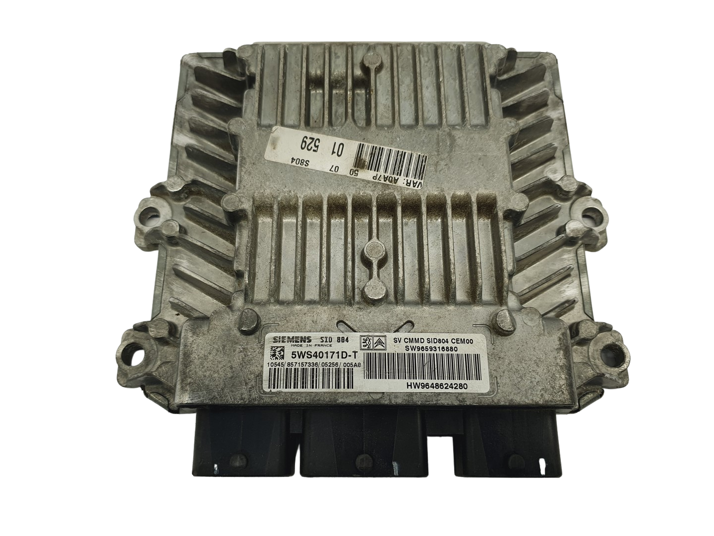 Control Unit 9648624280 9659316880 5WS40171D-T PSA Siemens main product photo