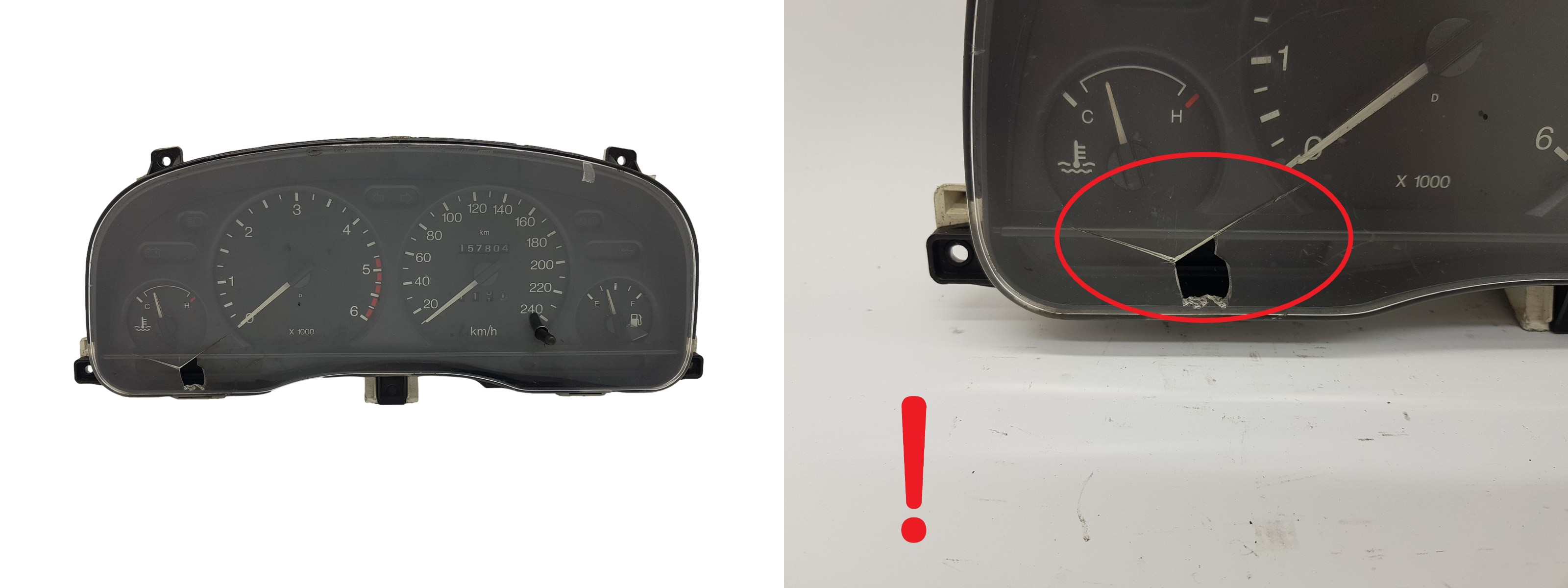 Speedometer/Instrument Cluster Ford Mondeo 98BB-10849-ETB 1617 main product photo