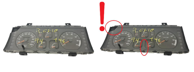 Speedometer/Instrument Cluster Renault Clio 1 7700809036 E 57258 main product photo