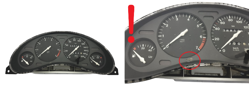 Speedometer/Instrument Cluster Opel Corsa B 88481709 90534402 54477 main product photo
