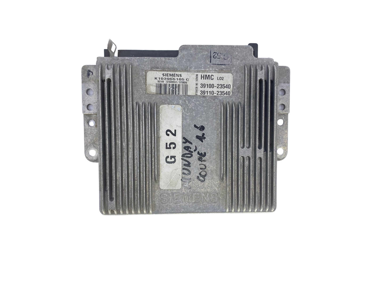 Control Unit Hyundai 39100-23540 39110-23540 K103955165C Siemens main product photo