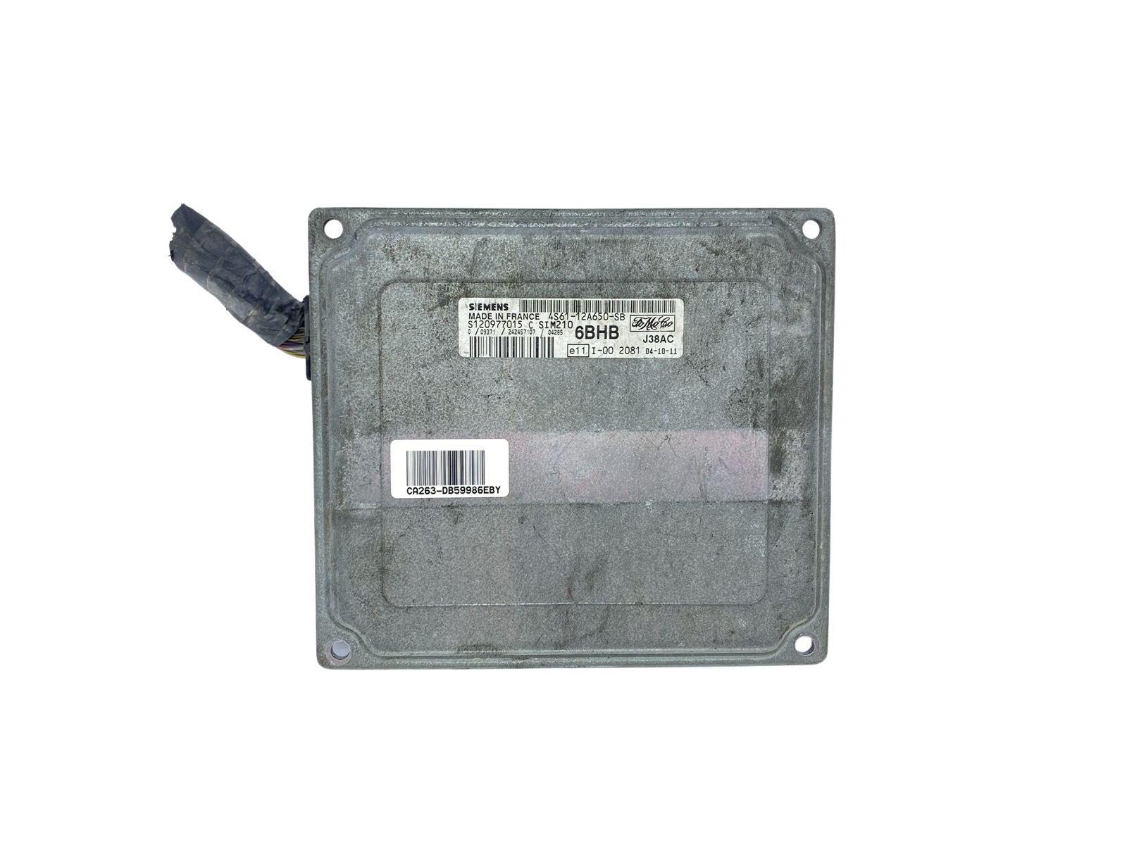 Control Unit 4S61-12A650-SB S120977015C 6BHB Ford Siemens 59986 main product photo