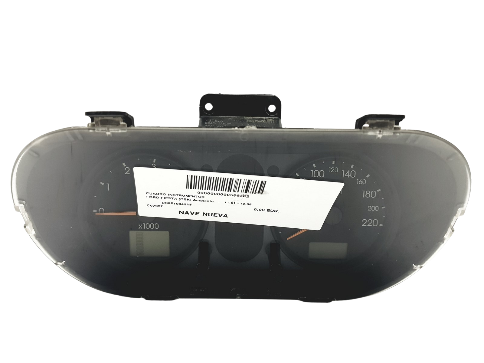 Speedometer/Instrument Cluster Ford Fusion Fiesta 2S6F-10849-NF 55347 main product photo