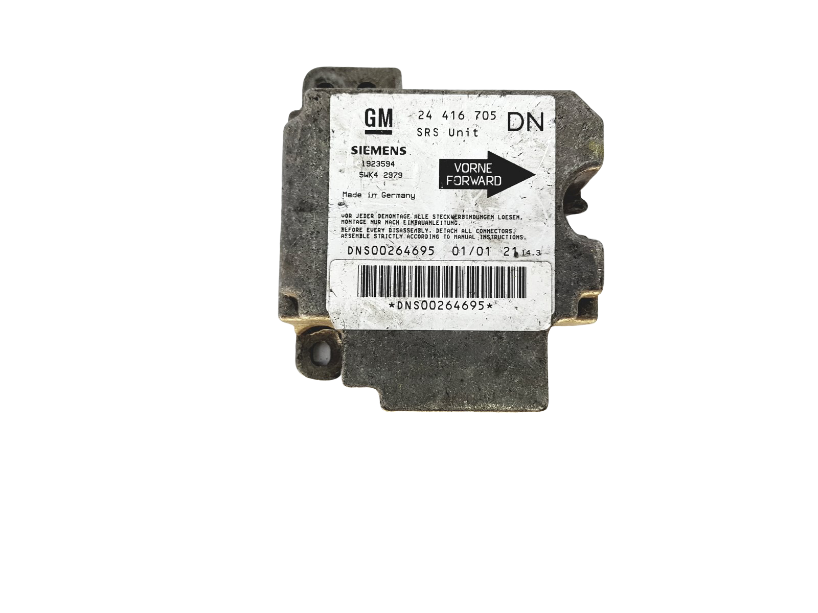 Control unit Module 24416705 5WK42979 Opel Siemens main product photo