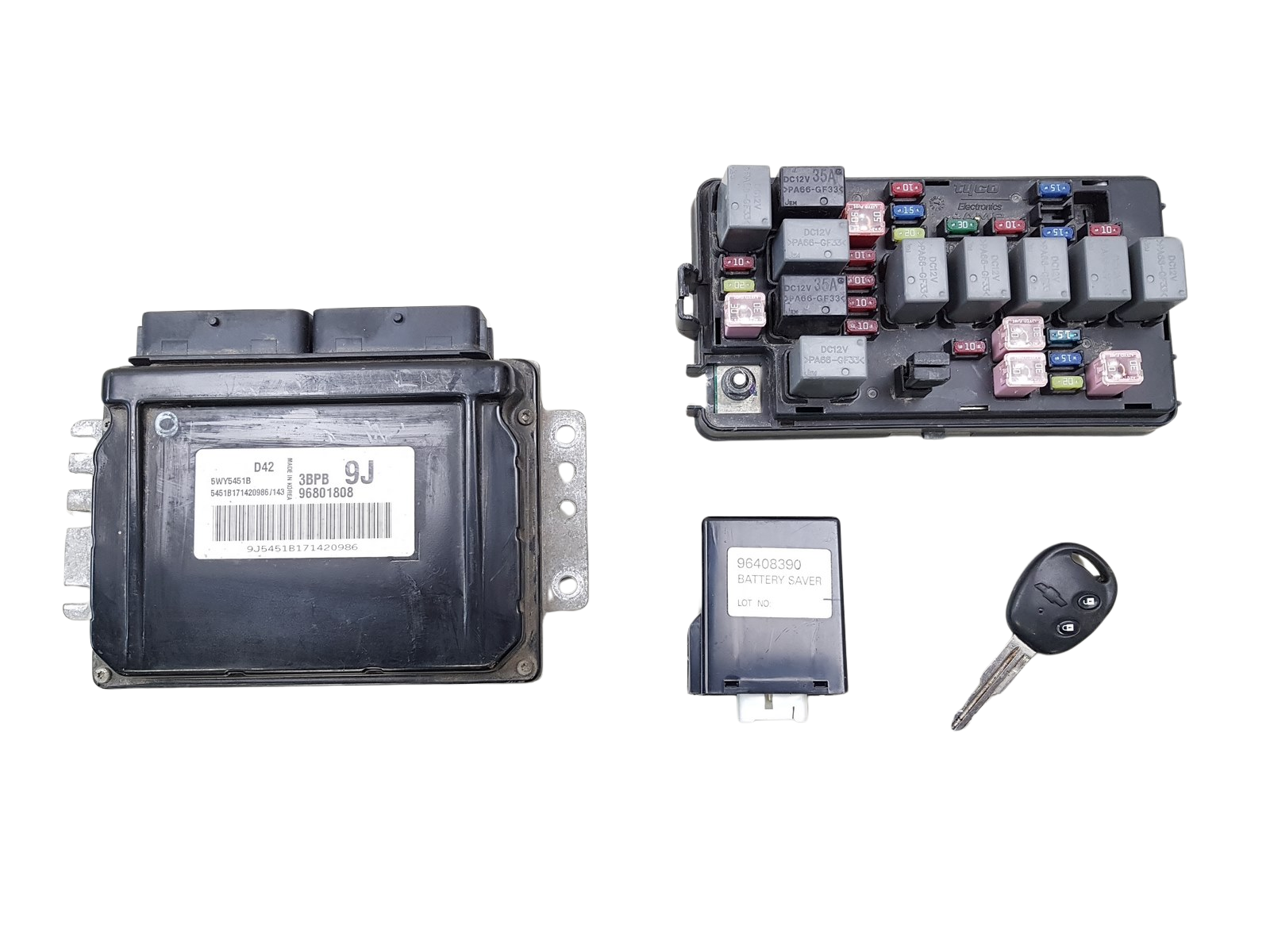 Starter Kit Chevrolet Matiz 96801808 96857534 96408390 1.0 main product photo