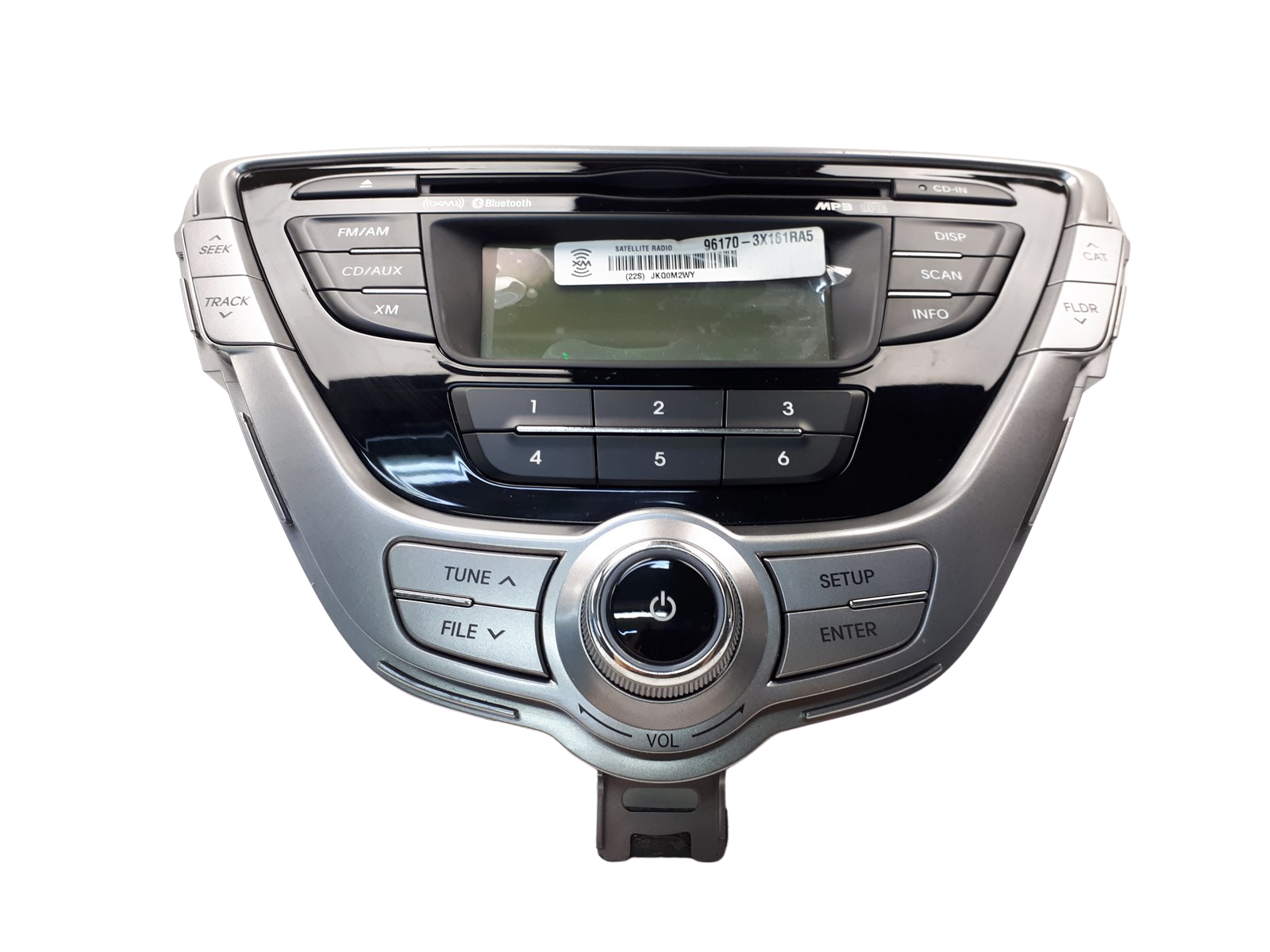 Radio Cd Mp3 Player BT Hyundai Elantra XM 96170-3X161RA5 1470 main product photo