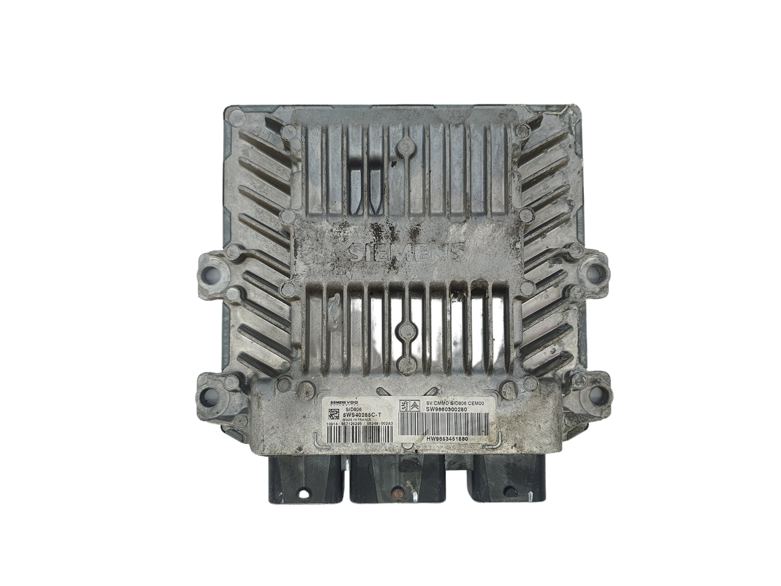 Control Unit 9660300280 9653451880 5WS40285C-T PSA Siemens 35247 main product photo