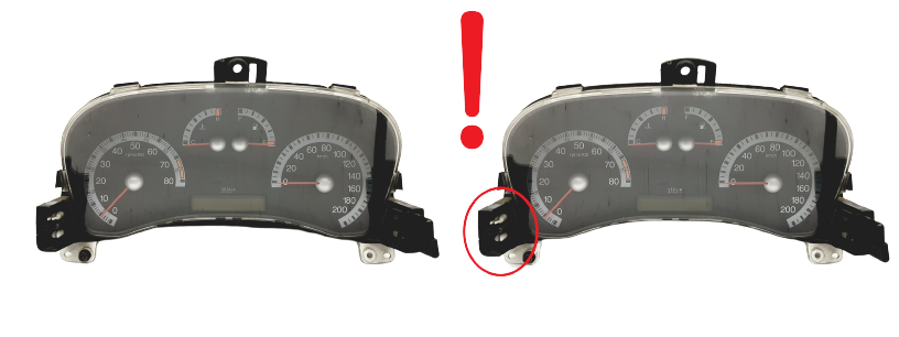 Speedometer/Instrument Cluster Fiat Punto Sporting 46812972 58913 main product photo