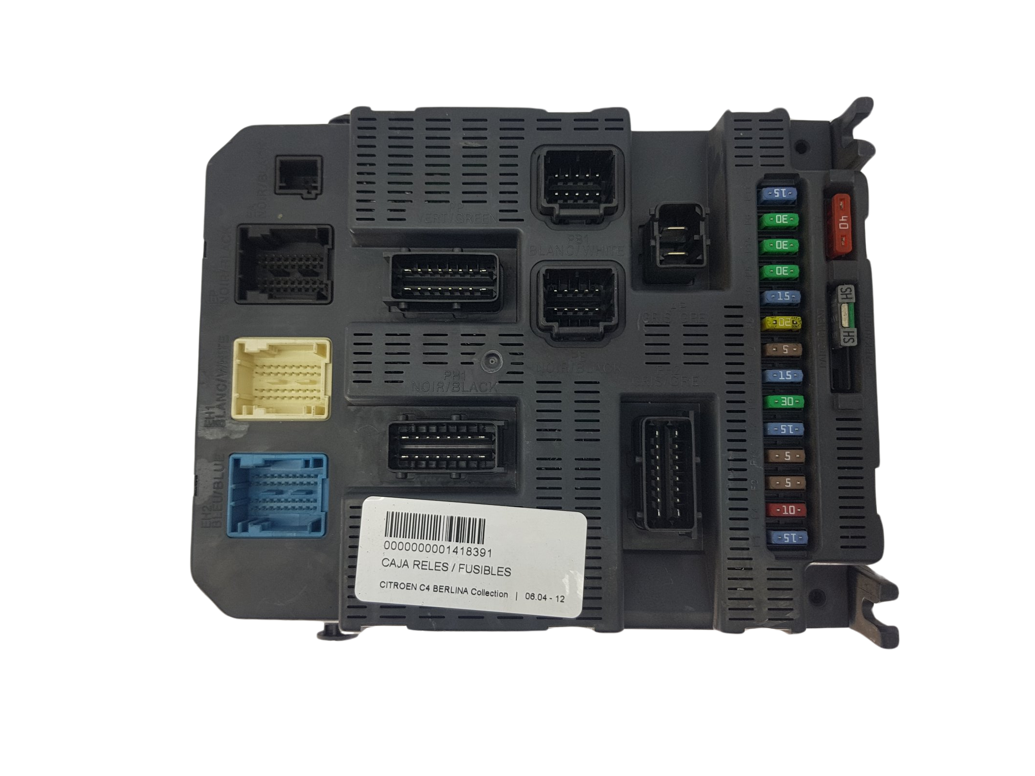 Control Unit BSI 2004 P09-00 9663798580 PSA 1989 main product photo