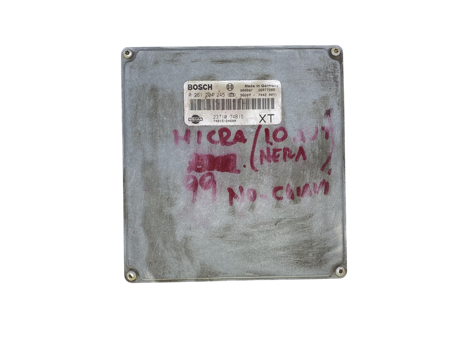 Control Unit 0261204245 23710 74B15 Nissan Bosch 54123 main product photo