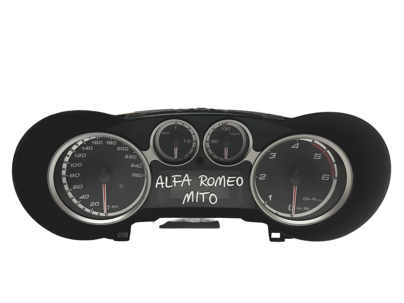 Speedometer/Instrument Cluster Alfa Romeo Mito 50527742 A2C84851500 58564 main product photo