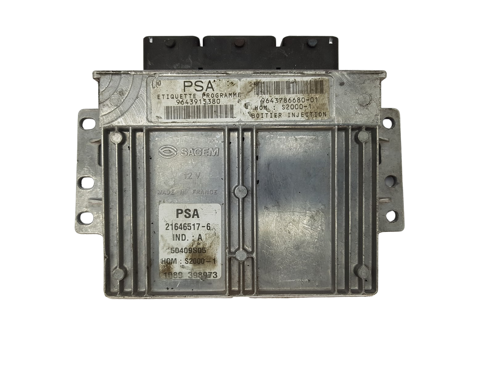 Control Unit 9643915380 9643786680-01 21646517-6 PSA Sagem 14710 main product photo