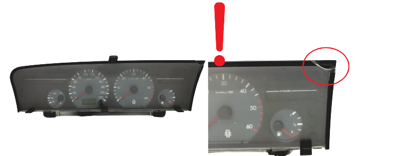 Speedometer/Instrument Cluster Citroen Xantia 21624319-5 Sagem 48245 main product photo
