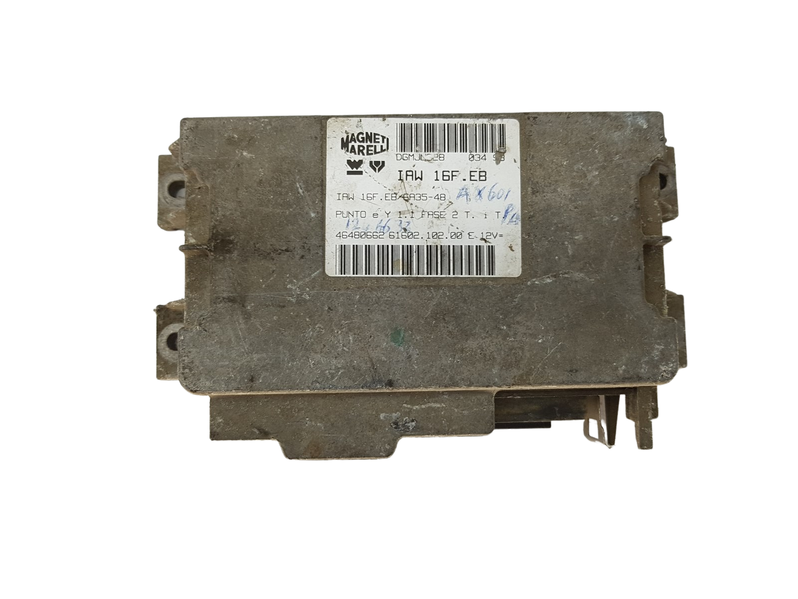 Control Unit Fiat 46480662 IAW16F.EB 61602.102.00 Magneti Marelli 16230 main product photo