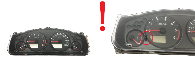 Speedometer/Instrument Cluster Nissan Navara 24810-3X48E Visteon main product photo