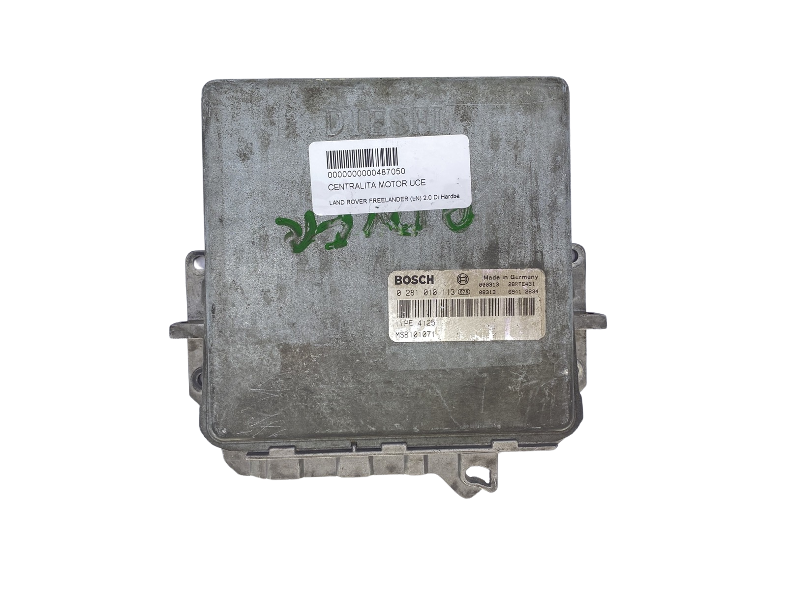 Control Unit 0281010113 MSB101071 Land Rover Bosch 59644 main product photo