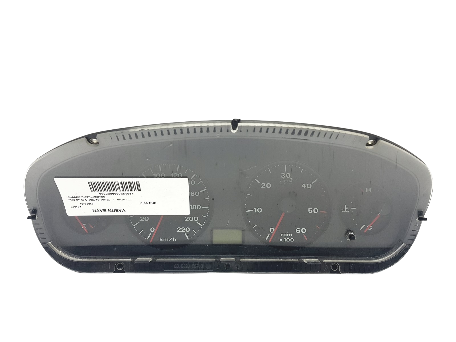 Speedometer/Instrument Cluster Fiat Bravo 606290002 60.6290.002 55189 main product photo