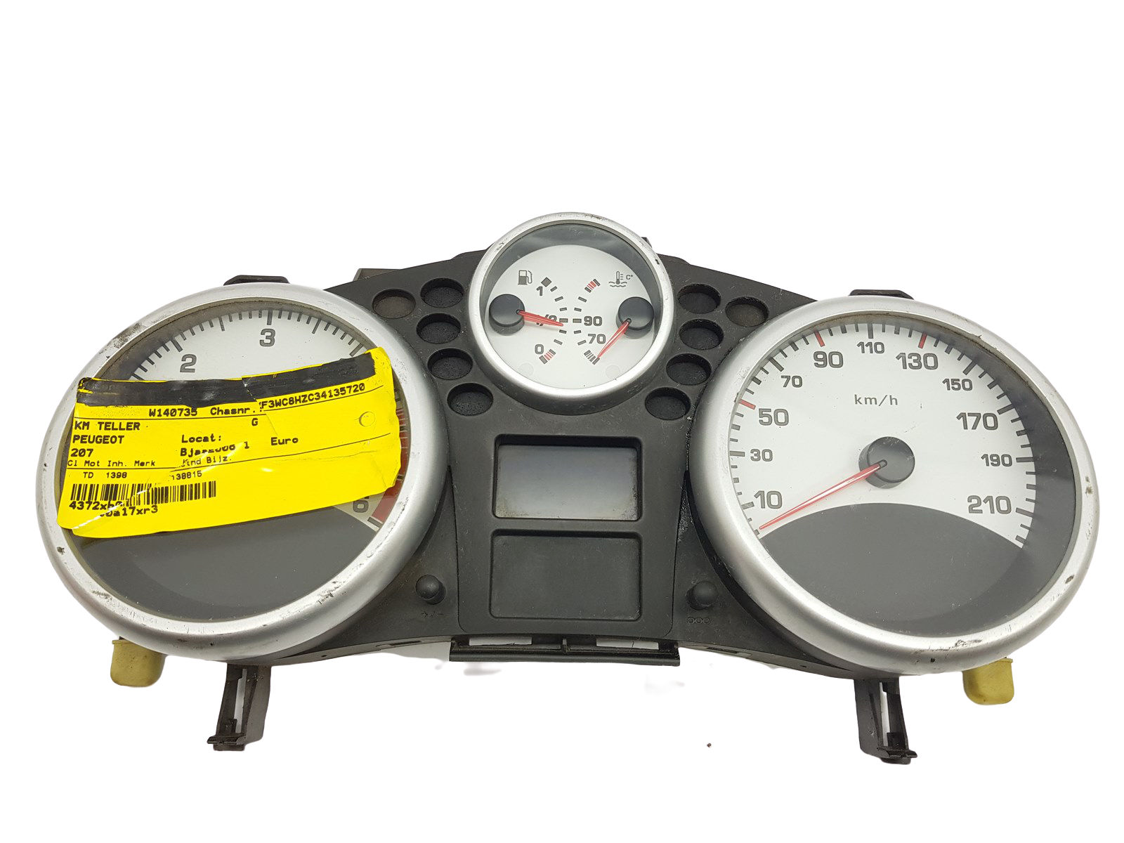 Speedometer/Instrument Cluster Peugeot 207 9662904780 A2C53190340 25961 main product photo