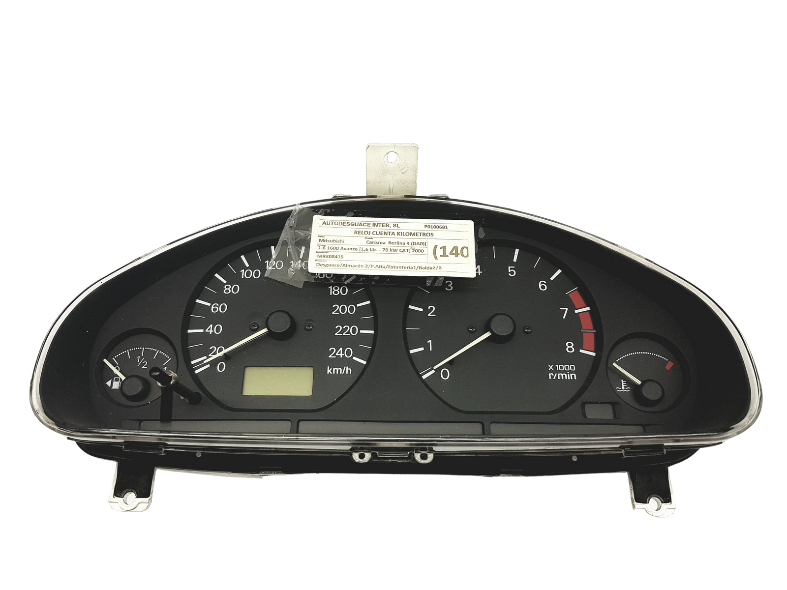Speedometer/Instrument Cluster Mitsubishi Carisma MR308415 50074 main product photo