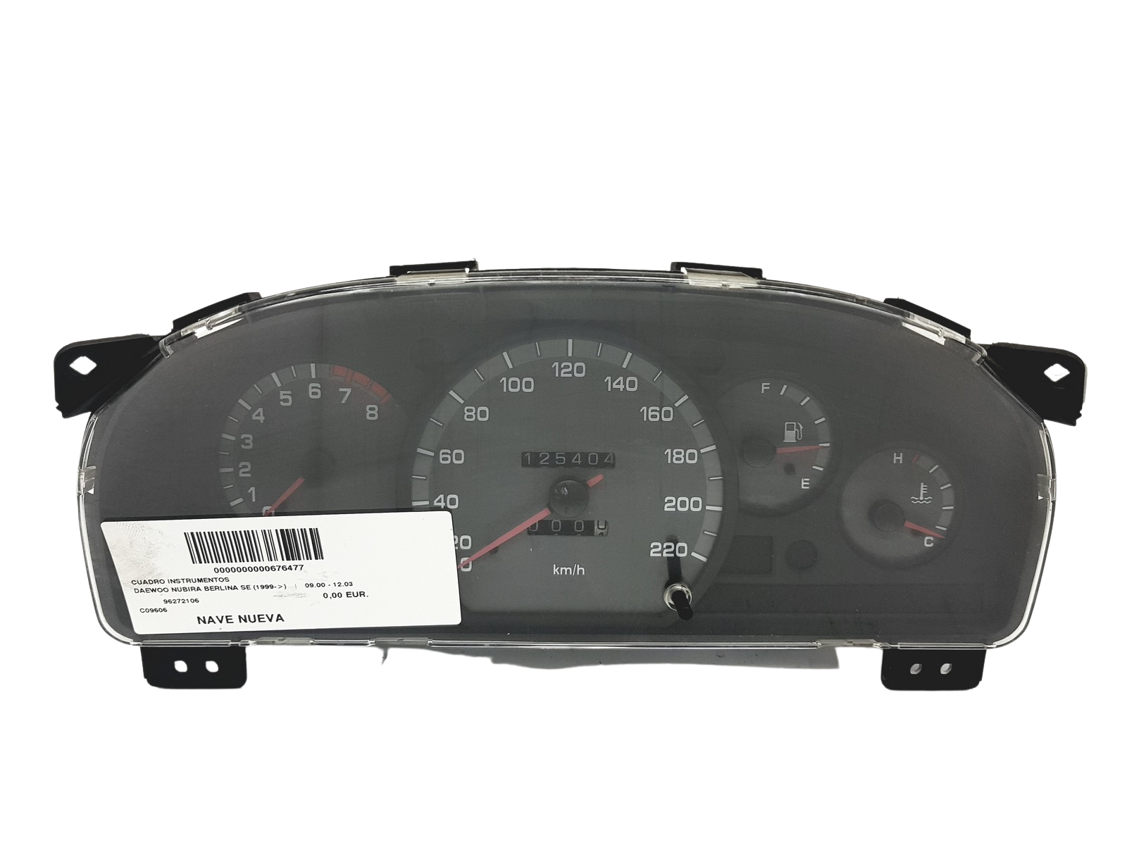 Speedometer/Instrument Cluster Daewoo Nubira 96272106 54969 main product photo
