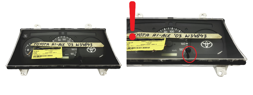 Speedometer/Instrument Cluster Toyota Hiace 83800-26841 Yazaki 53490 main product photo