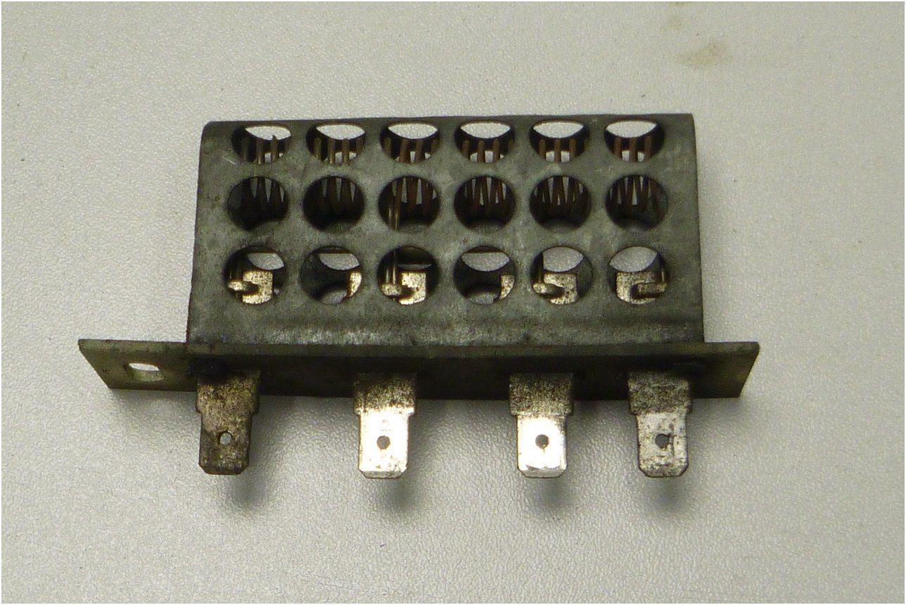 Resistor Fan Resistor Renault Trafic I 1 main product photo