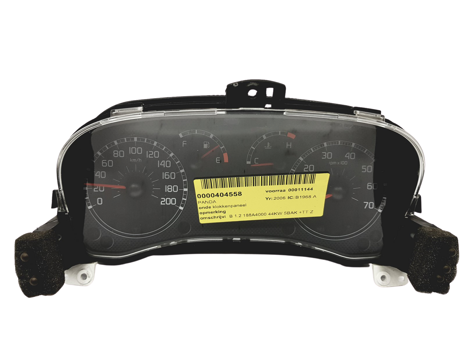 Speedometer/Instrument Cluster Fiat Panda 51711237 503000480700 31539 main product photo