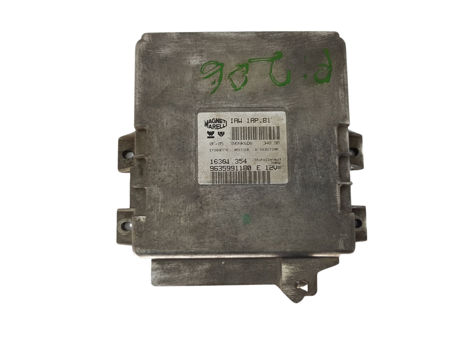 Control Unit 9635991180 IAW1AP.81 16301.354 PSA Magneti Marelli 3757 main product photo