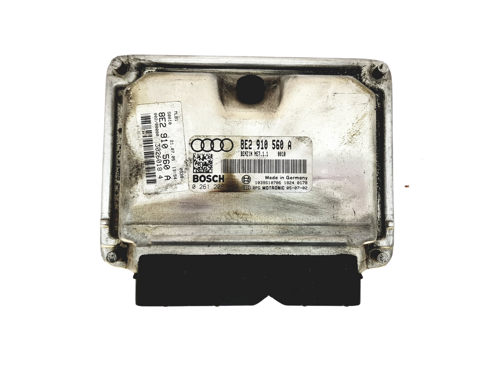 Control Unit 8E2910560A 0261208853 Audi Bosch main product photo