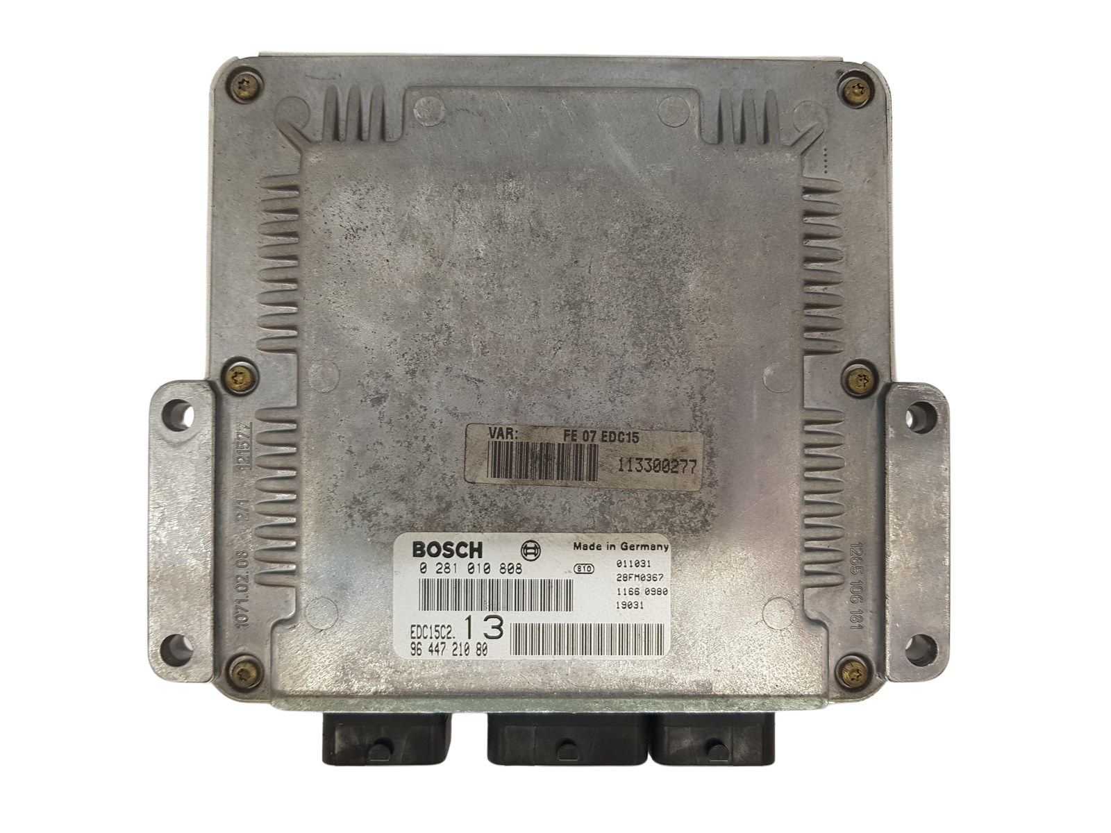 Control Unit 0281010808 9644721080 PSA Bosch 2957 main product photo