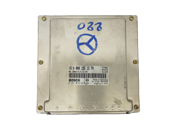 ECU Engine Control Unit Mercedes A001531379 0281010222 Bosch main product photo