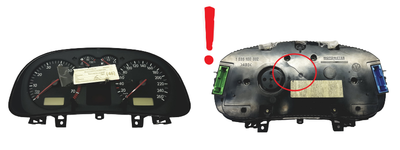 Speedometer/Instrument Cluster VW Golf MK4 1J0920821A 0263618155 57631 main product photo