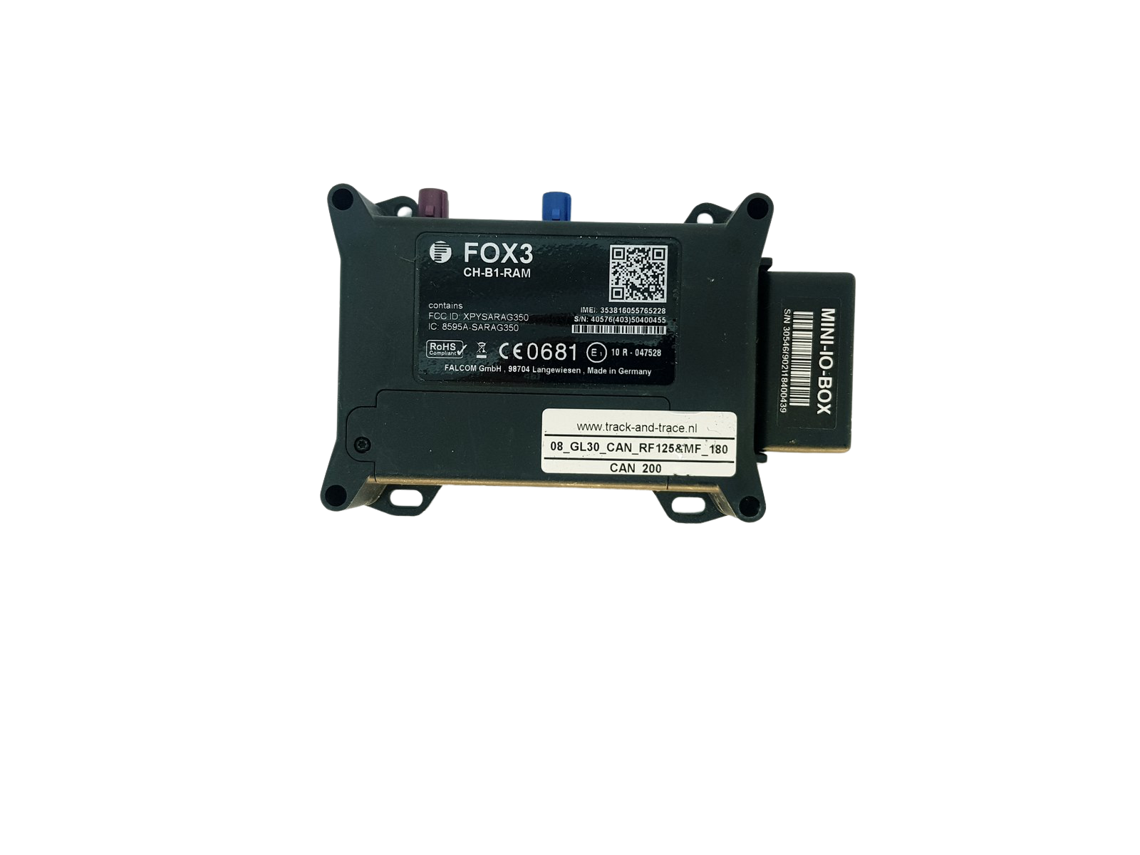 Control unit Module FOX3 10R-047528 XPYSARAG350 8595A-SARAG350 main product photo