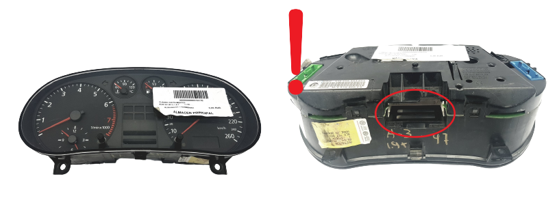 Speedometer/Instrument Cluster Audi A3 8L 8L0919860EX 110308894002 55239 main product photo