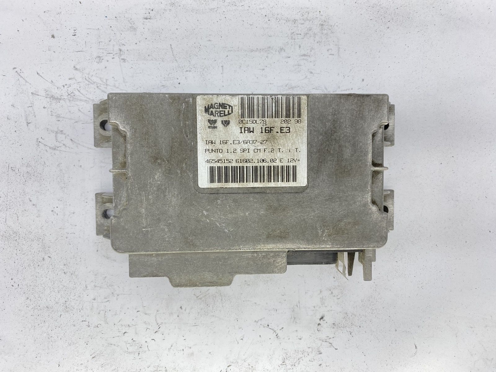 Control Unit IAW16F.E3 46545152 61602.106.02 Fiat Magneti Marelli 57608 main product photo