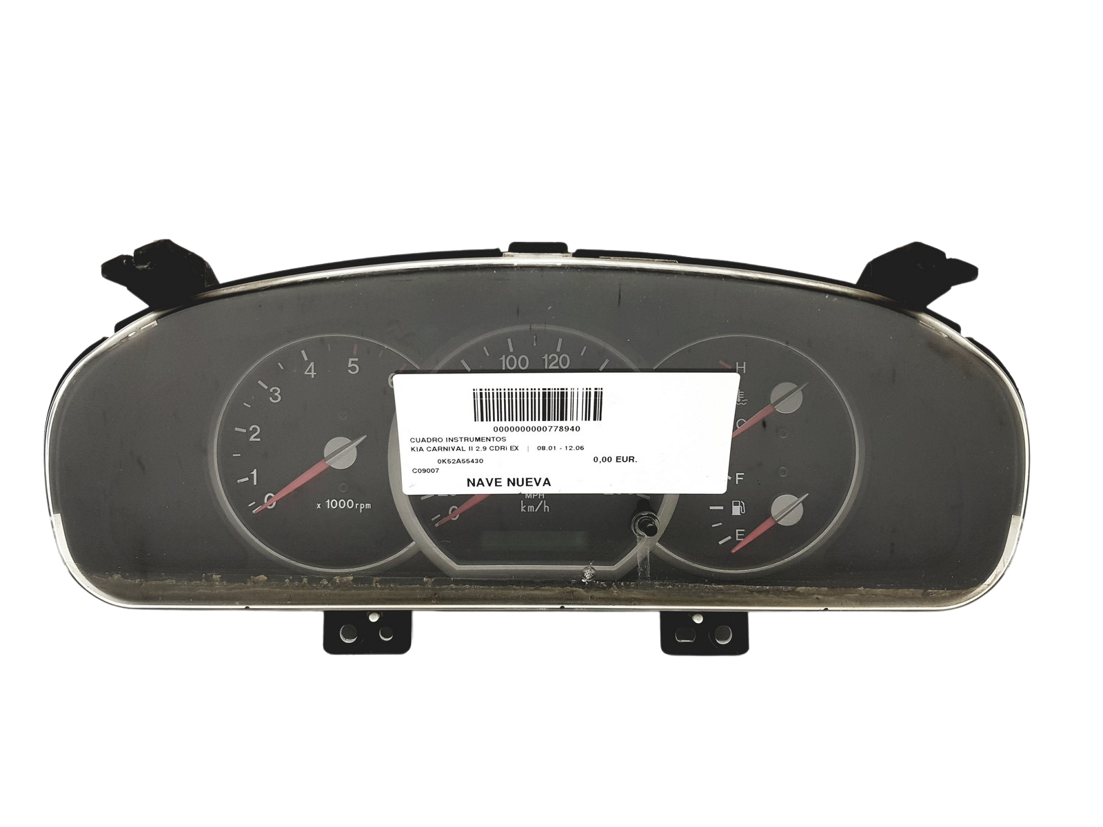 Speedometer/Instrument Cluster Kia Carnival 0K52A55430 2003-64300K 59301 main product photo