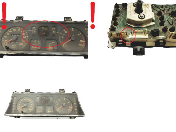 Speedometer/Instrument Cluster Renault 21 7700797038 47544 main product photo