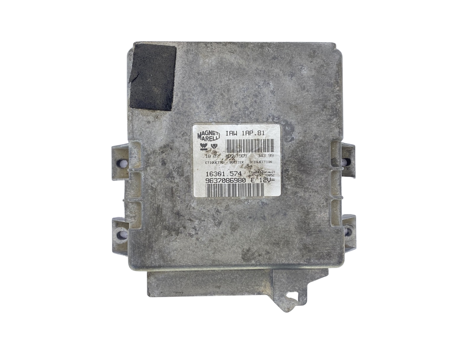 Control Unit PSA 9637086980 16301.574 IAW 1AP.81 Magneti Marelli 55113 main product photo