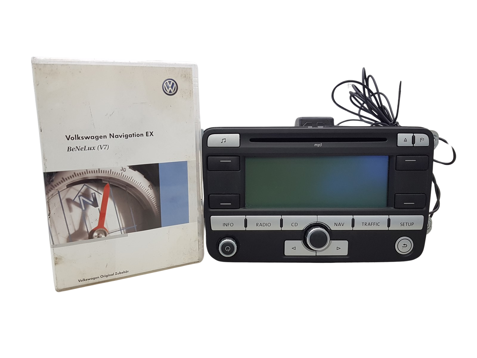 Radio Cd Mp3 Player Navi VW Golf 1K0035191D 7612002044 BeNeLux V7 main product photo