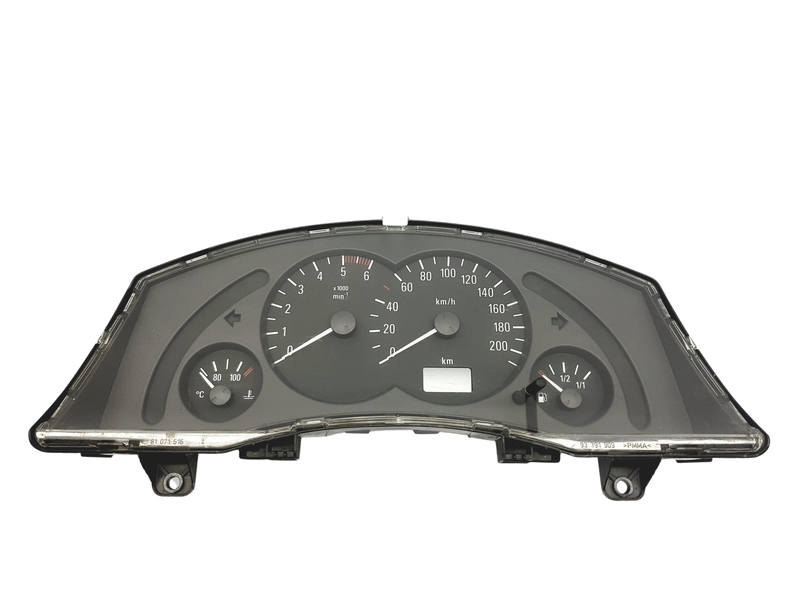 Speedometer/Instrument Cluster Opel Meriva A 13173375XJ 110080161020 43477 main product photo