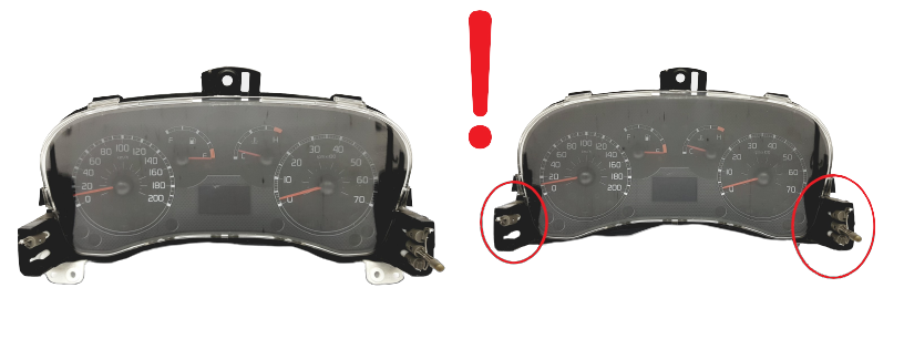 Speedometer/Instrument Cluster Fiat Panda 51711239 503000480900 55878 main product photo