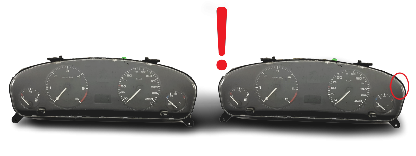 Speedometer/Instrument Cluster Peugeot 406 9640610280 110008882093 VDO main product photo