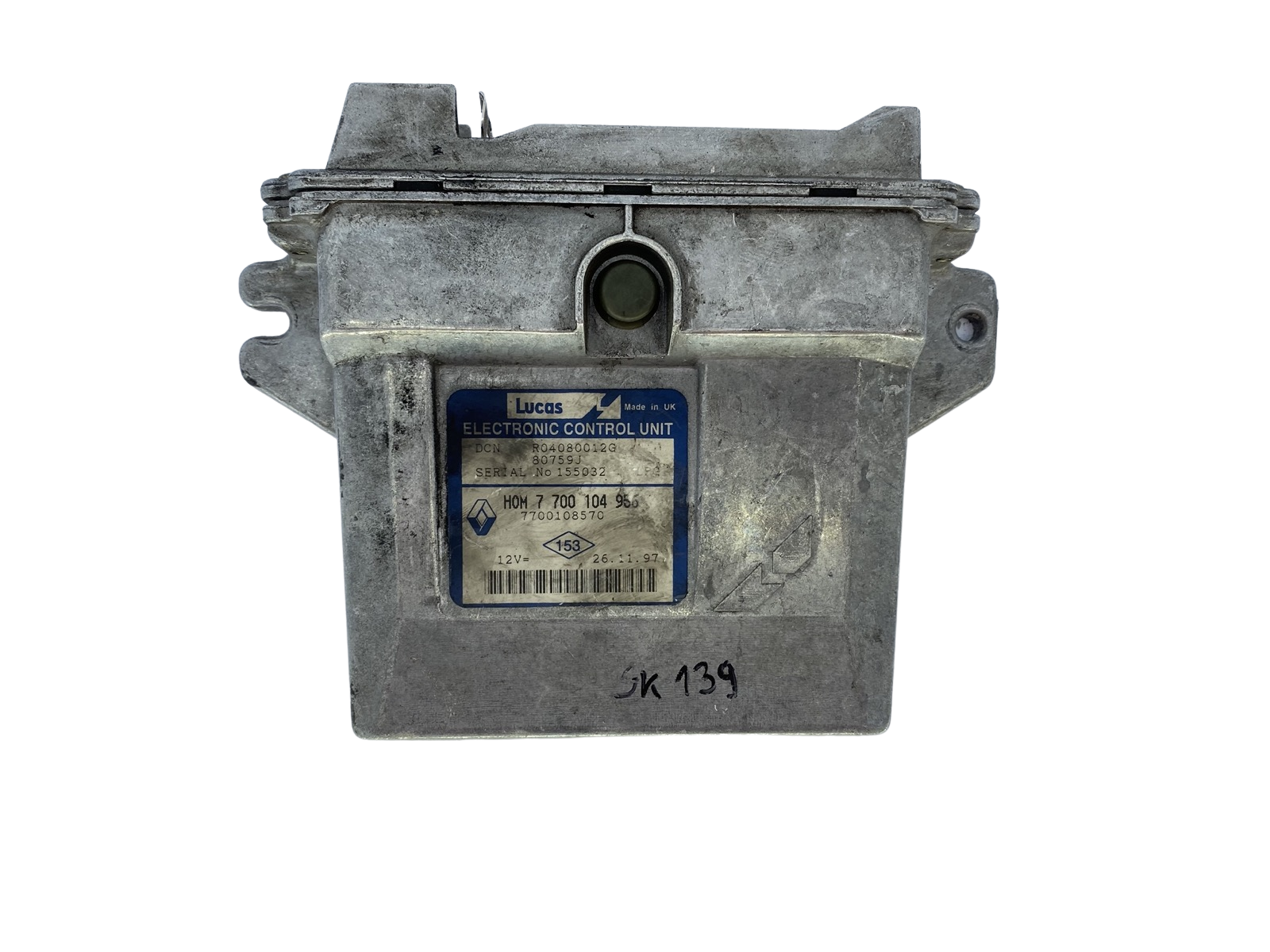 Control Unit 7700104956 7700108570 R04080012G Renault Lucas 51416 main product photo
