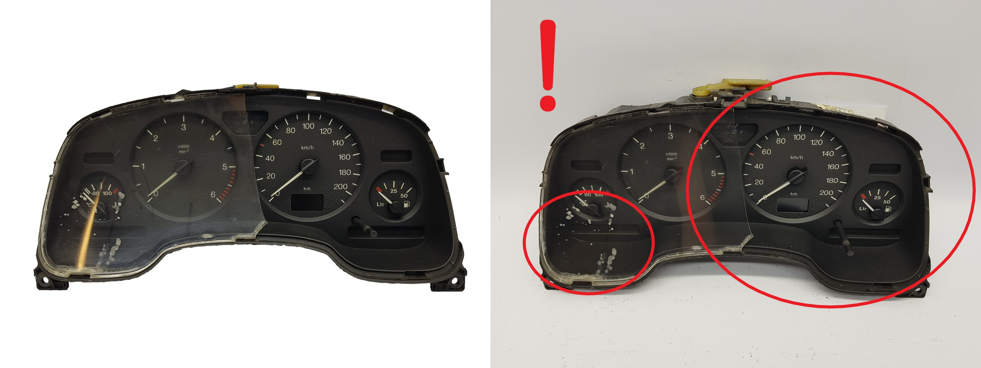 Speedometer/Instrument Cluster Opel Astra G 90561451QK 110008830001 2446 main product photo