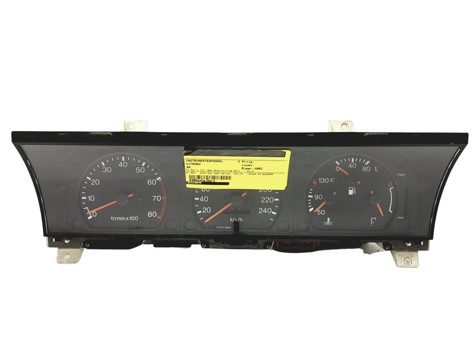 Speedometer/Instrument Cluster Citroen XM 95637565 09020499905 49682 main product photo