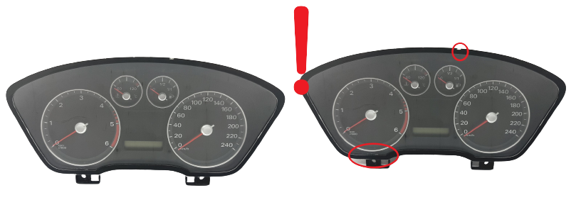 Speedometer/Instrument Cluster Ford Focus C-MAX 4M5T-10849-GP 57385 main product photo