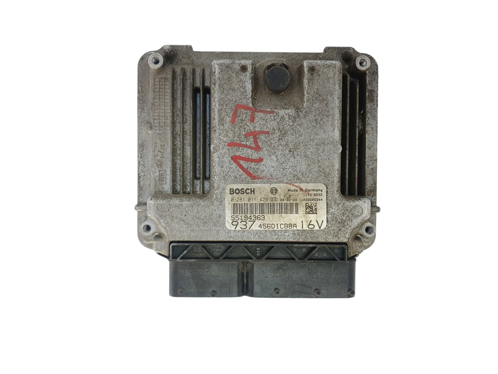 Control Unit Alfa Romeo 55194363 0281011429 456D1CBBA Bosch 47254 main product photo