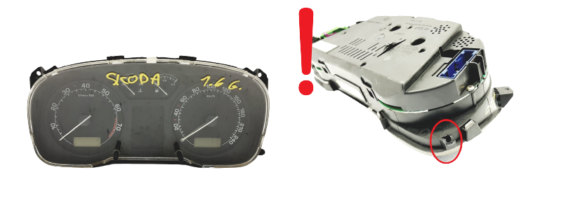 Speedometer/Instrument Cluster Skoda Octavia 1U0920811B 110080146007 51408 main product photo